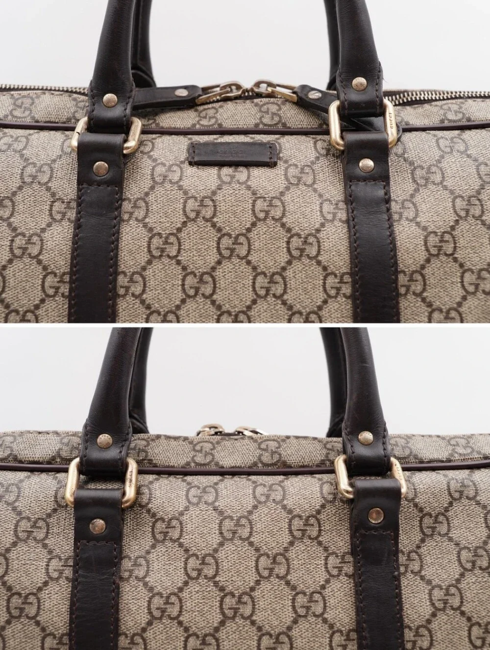 CK25 💕 GUCCI GG Plus Monogram Briefcase